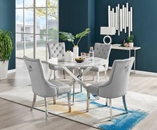 Novara White Marble 120cm