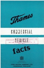 FORD 5/10cwt VAN & PICK-UP / THAMES 2.0-5.0 TON TRUCK ORIG. 1950 SALES PAMPHLET