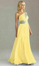 One-shoulder Chiffon Wedding