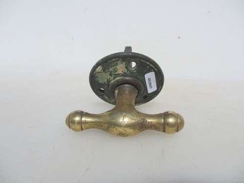 Antique brass lever - antique,