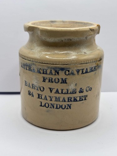 Old blue print stoneware