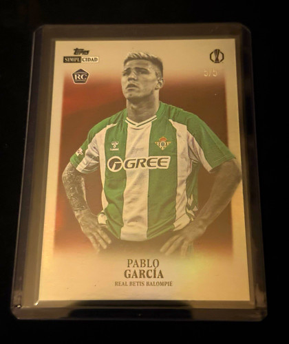 Topps simplicidad joyas pablo - topps,