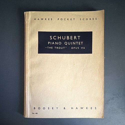 Schubert piano quintet the - quintet, 'the