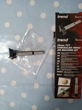 Trend CAB/BIT/35TC 35mm Concealed Hinge Jig Machine Bit For CAB/JIG/B