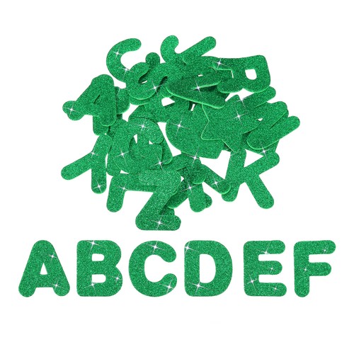 Alphabet foam stickers 52pcs - alphabet,