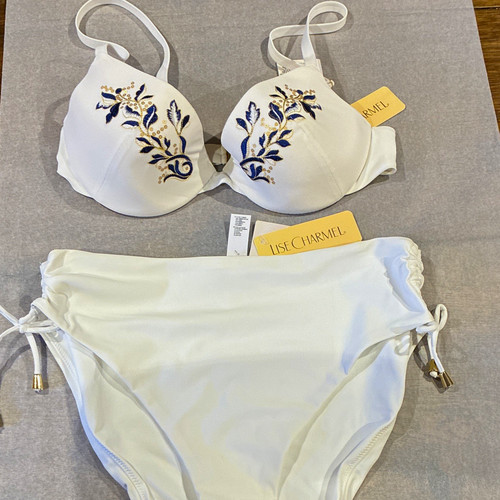 Lise charmel white - lise, blue