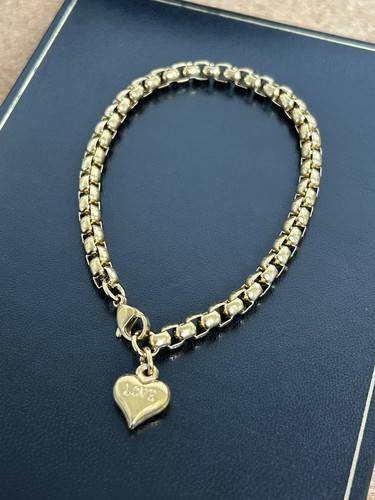 9ct solid 20cm - 9ct, heavy