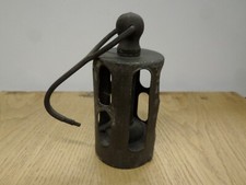 EARLY J. Lucas Birdcage Inspection Lamp Light Classic Car Wagon ARMY ISSUE