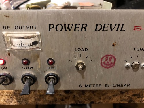 Power devil ham tube amplifer - power,