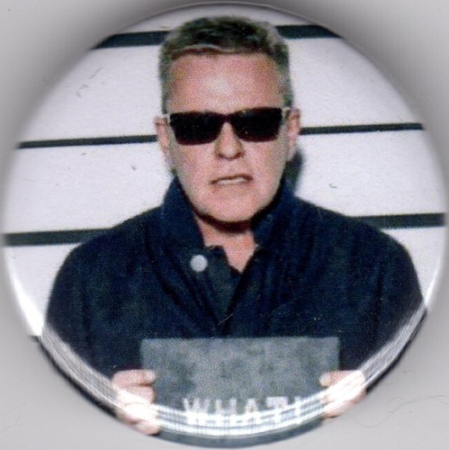 Suggs pin badge 25mm - badge, madness