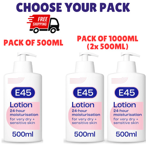 E45 moisturising lotion - e45,