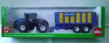 SIKU 1:50 Scale No1947 NEW HOLLAND T9.560 TRACTOR WITH SILAGE TRAILER  (New)