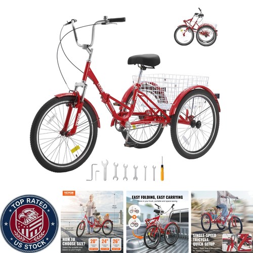 Compact folding tricycle for - compact,