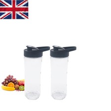2 Blender Bottles with Wide