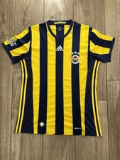 Adidas - Fenerbahce 2016/17 home shirt.Size medium PTP: 20" inches.Length: 27.5"