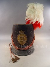 148214: Great Britain, Belgic or Waterloo Shako, Chako, Officer, 45 Regiment