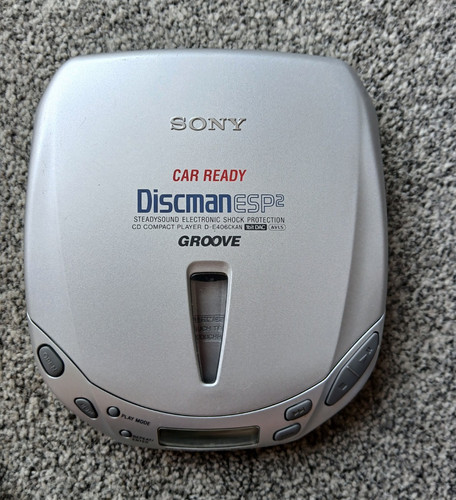 Sony discman e406ck groove - discman, d-e406ck