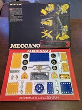 Vintage Meccano Set 3, from