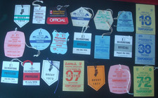SILVERSTONE OFFCIAL TICKETS VARIOUS EVENTS 1970s - 1980s