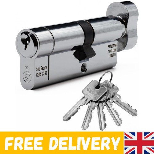 Euro cylinder door lock - lock, thumb
