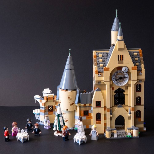 Lego hogwarts clock tower - hogwarts,