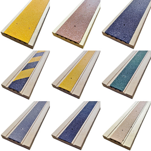 Non slip grp decking strips - slip,