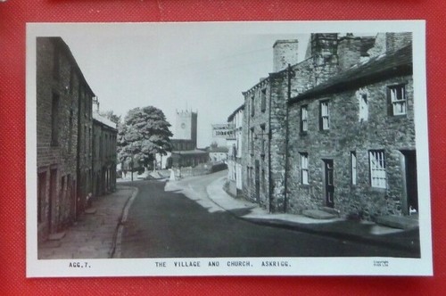 Postcard askrigg village - village, rp