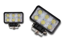 2 x 12V 24V LED RECTANGULAR