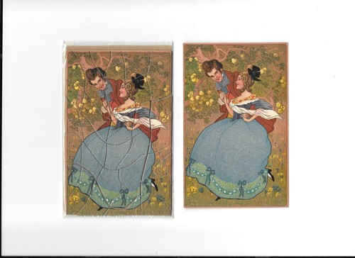 Rare postcard matching - rare,