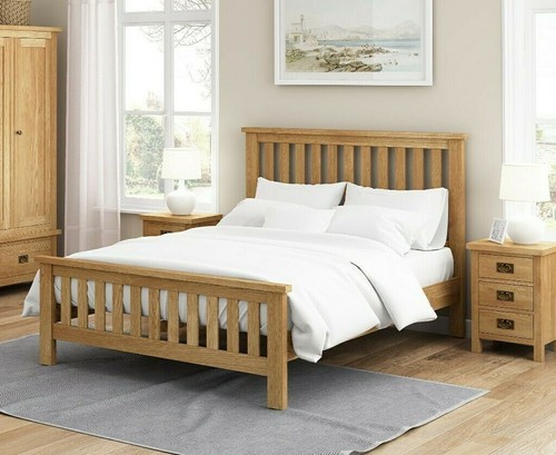 Baysdale oak bed frame - 4'6,