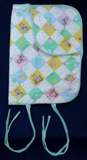 RARE Vintage 1983 Cabbage Patch Kids Quilted Sleeping Bag With Straps - VGC