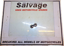 TRIUMPH THUNDERBIRD 1600 2009 - 2017:BAR END WEIGHTS (SCUFFED):USED MOTORCYCLE