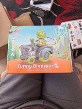 Funny Moving Dinosaur. Lights