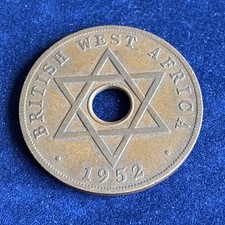 1952 British West Africa 1 Penny