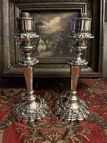 Antique french elegant pair - pair, of