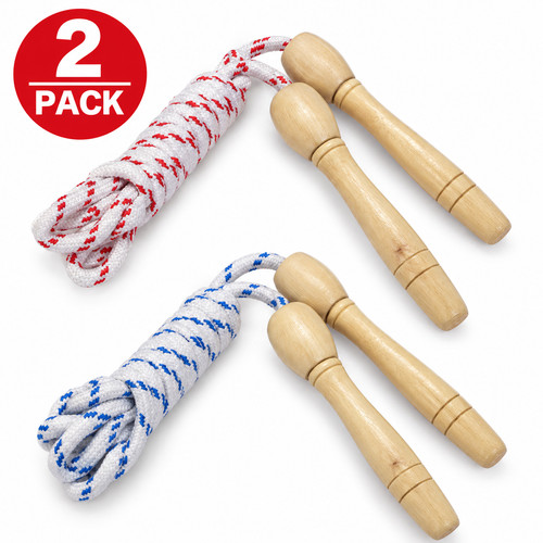 Skipping rope wooden - x,