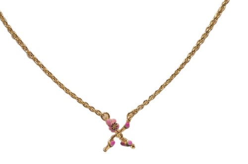 Les nereides pink floral cross - nereides,