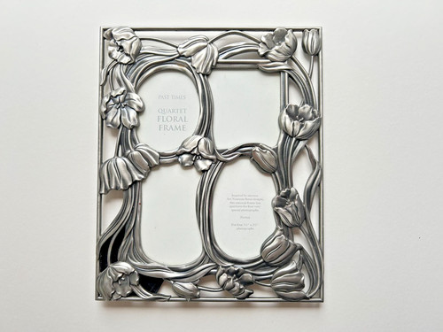 Past times floral photo frame - past,