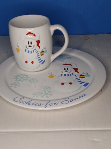 Disney snowman cookies milk - snowman,