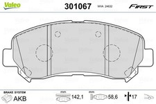 301067 BRAKE PAD SET, DISC