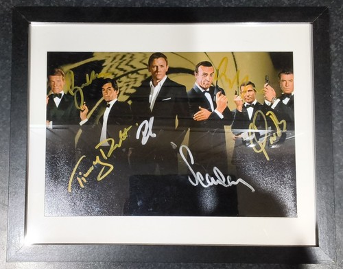 James bond hand - james, signed
