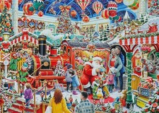 Santa's Grotto Puzzle 1000