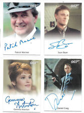 James Bond : Heroes And Villains Autograph & Relic Card Selection NM Rittenhouse