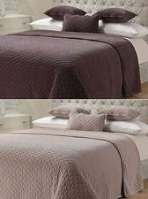 100% Cotton Quilted Velvet Bed