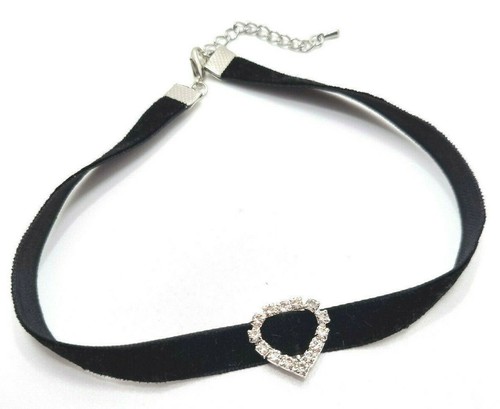 Velvet choker necklace collar - velvet,