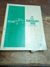1981 Datsun 510 Service Repair