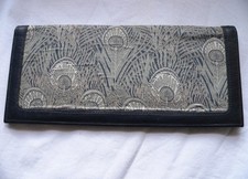 80s Liberty of London Vintage Print Cheque Book Cover w/ 4x Card & Notes Holder