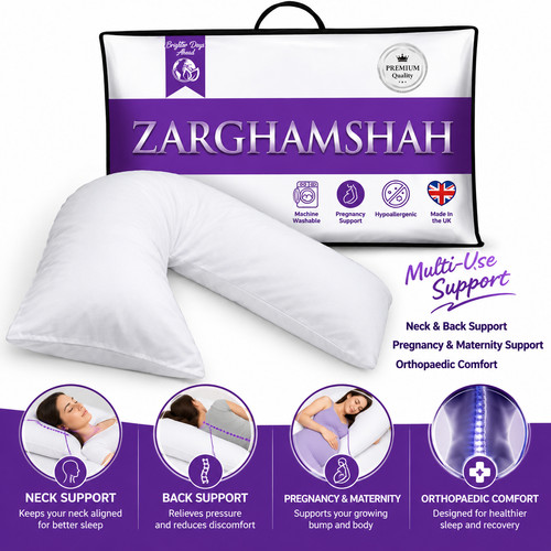 Shaped pillow extra - pillow, filled