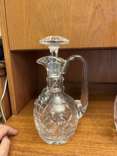 Vintage cut glass sherry - vintage,