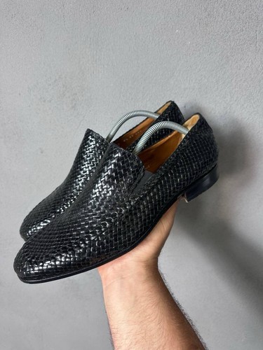 Moreschi woven leather loafers - moreschi,